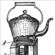 Picture Of Early Induction Cooker Patent 1909
